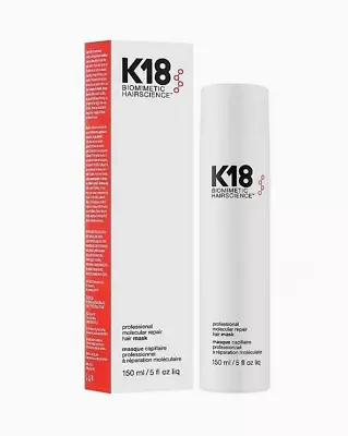 K18  Professional Molecular Repair Hair Mask 5 Oz / 150 Ml - 100% Authentic • $63.95