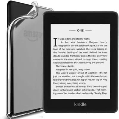 For Amazon Kindle Paperwhite 1 2 3 4 10/11th Case Silicon TPU Soft Clear Cover • $8.99