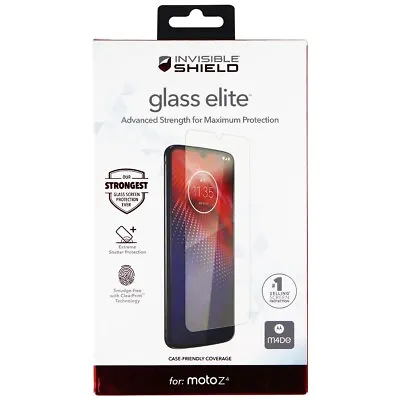 $6.59 • Buy ZAGG Invisible Shield (Glass Elite) Screen Protector For Moto Z4 - Clear