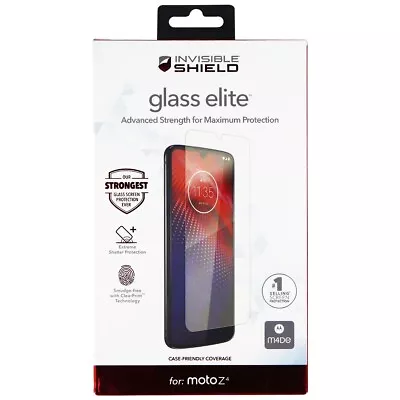 ZAGG Invisible Shield (Glass Elite) Screen Protector For Moto Z4 - Clear • $6.59