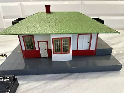 American Flyer 755 Vintage S Gauge Mystic Talking Train Station • $89