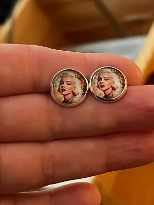 Marilyn Monroe 12mm Stud Earrings • $3.72