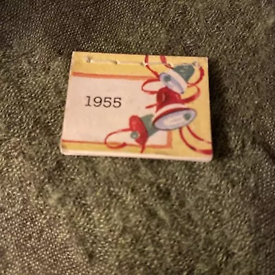 Vintage Dollhouse Miniature 1955 Holiday Bells Calendar • $9.99