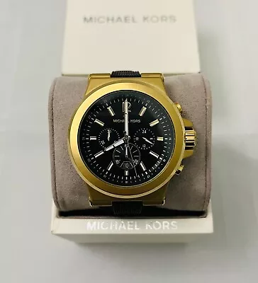 Michael Kors Men's Dylan Black Watch  MK8445 • $104