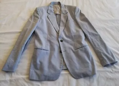 Men's MAISON MARTIN MARGIELA Light Blue Blazer - EU50 • £25