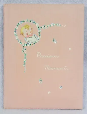 Vintage Baby Record Book  Precious Moments Of Baby Days  New York Ca 1946 • $12