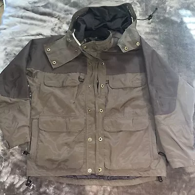 Snowbee Dark Gray Wading Fishing Jacket Size Mens Sz Small • $44.99