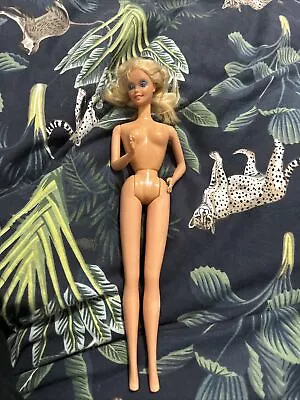 Mattel Vintage Barbie With Blinde With A Fringe Hair Acc667 • $35