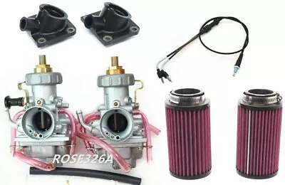 Carburetor With Joint Throttle Cable Air Filter For Yamaha Banshee 350 • $79.99