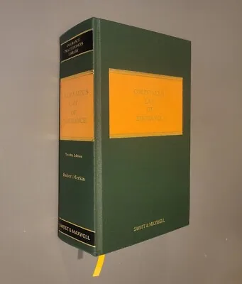 Colinvaux's Law Of Insurance - 12th Edition 2019 Robert M Merkin • $125.06