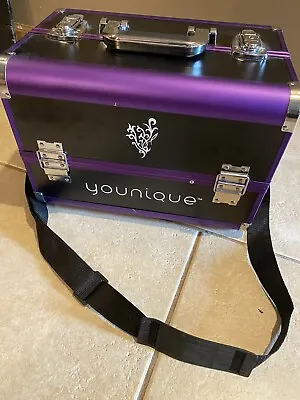 $250 • Buy Younique Purple Selfie Trunk Makeup Case Limited Edition