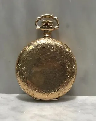 Vintage Ladies Elgin Pocket Watch C1895 Gold Filled • $350