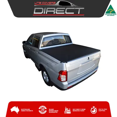 $304.80 • Buy ClipOn Tonneau Cover For Ssangyong Actyon Sports Dual Cab - 2007 To 2016