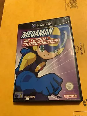 Megaman Network Transmission Nintendo  GameCube -very Rare  - See Desc Untested • £22.95