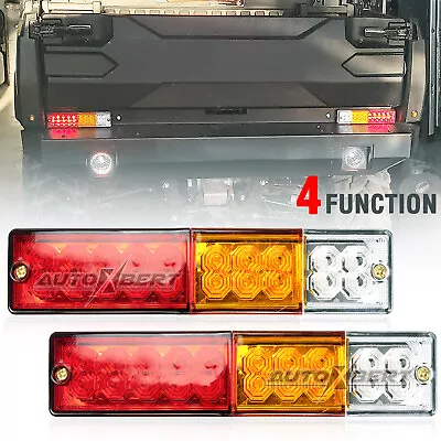£11.91 • Buy 2x 20LED Trailer Rear Tail Light Indicator Turn Signal Lamp UTE Truck Van Lorry