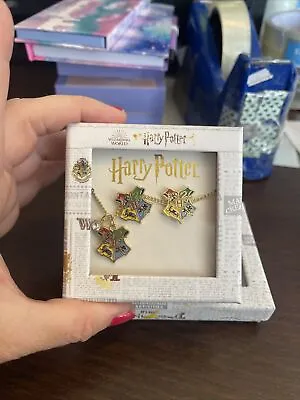 $5.53 • Buy Harry Potter Gift Set -  Necklace & Earrings. Claire's Accessories £15 Rrp