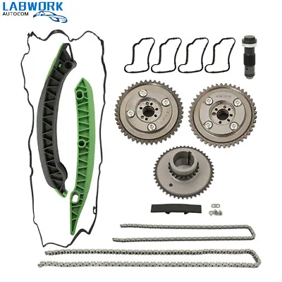 Camshaft Adjusters & Timing Chain Kit For Mercedes C250 C180 E200 E250 M271 1.8T • $136.74
