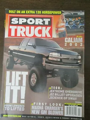 Sport Truck Magazine February 2003 Gm Blower Magna Charger Billet Upgrades • $11.95