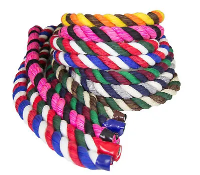 FMS Tri-Color Cotton Rope - Cotton Rope By The Foot For Pet Toys Crafts Décor • $30.78
