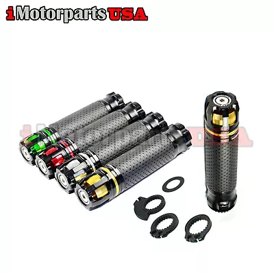 Street Racing Hand Grips W/ Throttle Sleeve For Honda Cbr Cb Crf Cr Cl Xr Bikes • $19.95