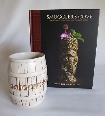 2009 Munktiki Smuggler’s Cove San Francisco Ceramic Tiki Mug & Book (mint) • $155