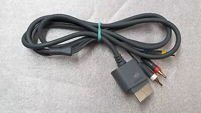 Microsoft Xbox 360 OEM Cable Composite RCA AV A/V Audio Video Cable Pre Owned • $12.98