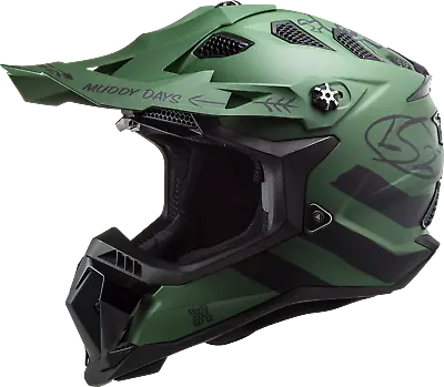 LS2 Helmets Subverter Evo Cargo Full Face MX Motorcycle Helmet 700-1136 • $229.98