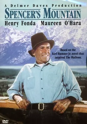 Spencer's Mountain (DVD) Maureen O'Hara Henry Fonda James Mac Arthur Donald  • $8.99