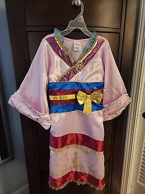 Mulan Disney Store Princess Dress Size 5/6 Costume Cosplay Dress Up Gift • $22