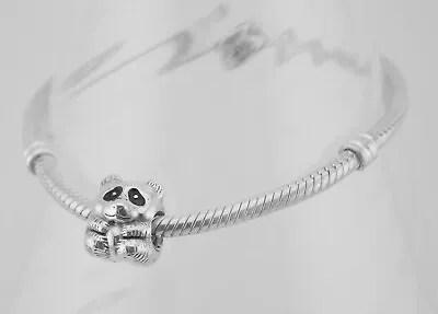 Genuine Pandora S925 ALE Retired Panda Charm 790490EN16 • £24.99