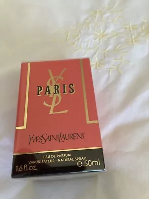 Yves Saint Laurent Paris 50ml Eau De Parfum Spray Brand New & Sealed • £20