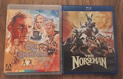 Erik The Conqueror/The Norseman/Arrow Video/Kino Lorber/Blu Ray/Viking/Action!! • $34.99