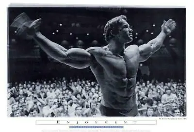 283491 Arnold Schwarzenegger Mr. Olympia 1972 PRINT POSTER UK • £45.54