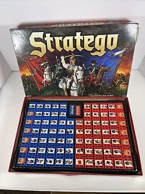 Stratego Battlefield Strategy Board Game. Milton Bradley 1999 • $22.32