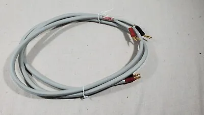 Monster Cable M Series MCX 2S Speaker Cable Bananna / Spade Connectors - 2m • $19.95