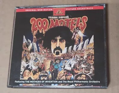 Frank Zappa  200 Motels 2 CD Set Poster & Booklet • $9.99