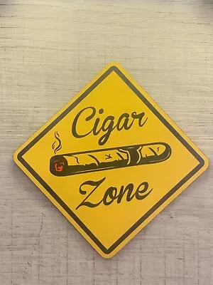 Cigar Zone~ Fridge Magnet Man Cave Toolbox Locker • $5.47