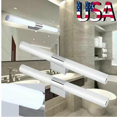 Modern Bathroom Toilet Vanity Wall Makeup Waterproof Light Mirror Front LED Lamp • $19.99