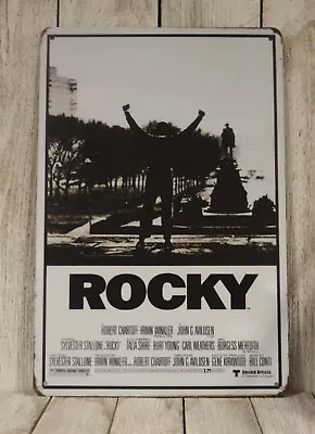 Rocky Balboa Movie Poster Tin Metal Sign Vintage Ad Boxing Fight Match XZ • $10.97