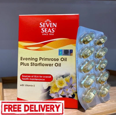 $35.90 • Buy SEVEN SEAS Evening Primrose Oil Plus Sunflower Oil 30'S Maintain Overall Health