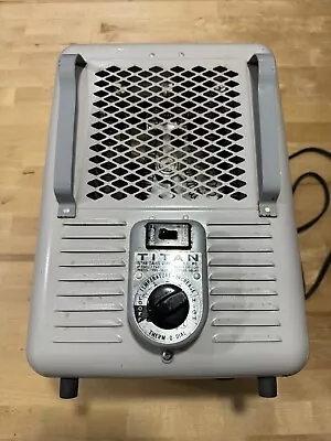 Titan Utility Heater Portable Electric Forced Air Space 1320-1650 Watts  T760 • $50