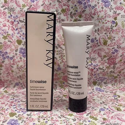 Ivory  3 Mary Kay TimeWise Luminous Wear Foundation. New • $15.99