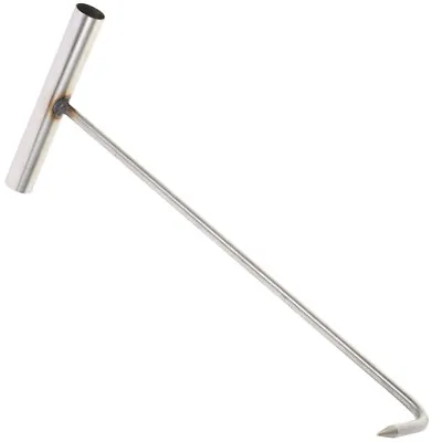  Stainless Steel Manhole Cover Hook Butcher Hooks Handy Lifting Tool • $13.45