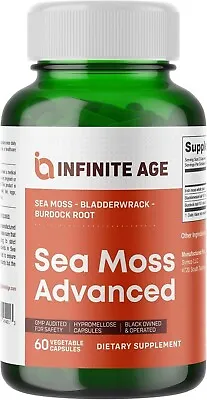 INFINITE AGE: Sea Moss Advanced Superfood-High-Potency Overall Health Immunity • $42.37