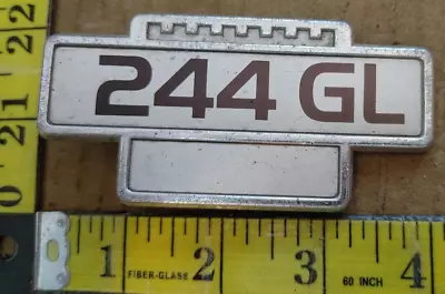 Volvo 244 Gl Circa '80 Fender Metal Emblem  {4252} • $10