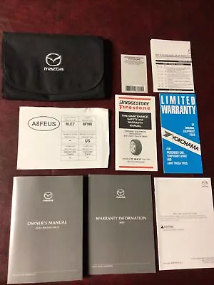 2023 23 Mazda Mx-5 Miata Car Complete Owners Manual Books Guide Case All Models • $79.75