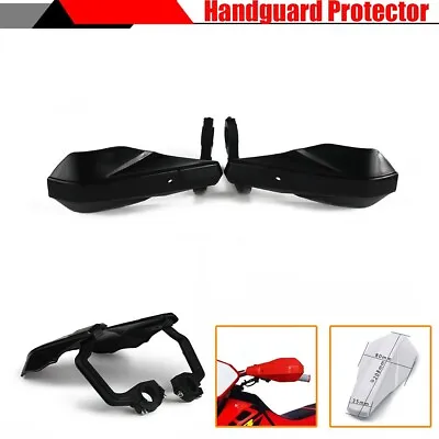 1Pair Black Hand Guard Anti-scratch Protector For 7/8  22mm Motorcycle Handlebar • $19.99