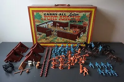 Marx Carry All Action Fort Apache Playset Accessories #4685 Vintage READ • $120