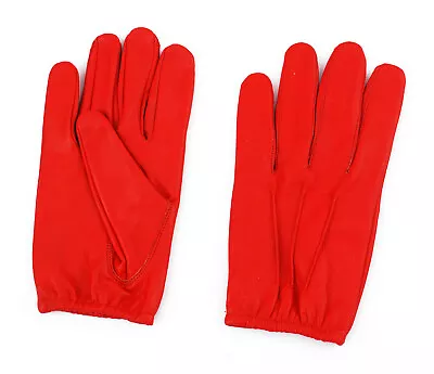 Men's Thin Unlined Police Pilot Search Soft Sheep Leather Gloves • $24.99