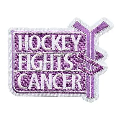 2014-15 NHL Hockey Fights Cancer Game Jersey Purple Patch October Awareness • $27.41